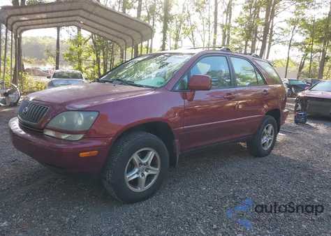 2000 Lexus Rx 300 z USA, uszkodzony, nr VIN JT6HF10U3Y0099748